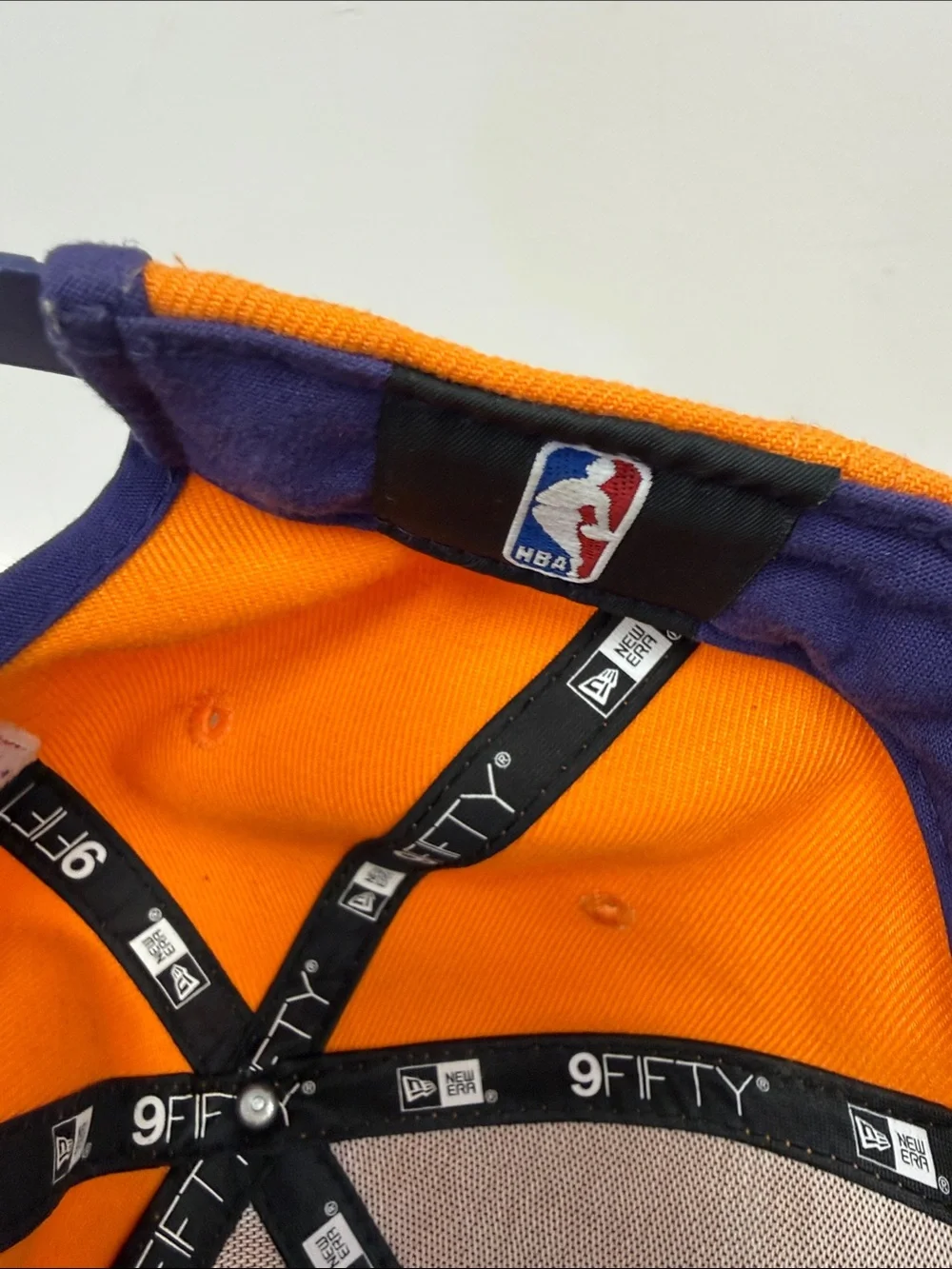 Phoenix Suns New Era 9FIFTY Snapback Hat Orange NBA Basketball